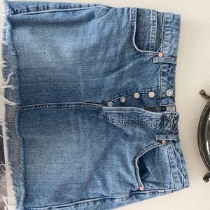 Free People Jean Skirt Size 6 (28)